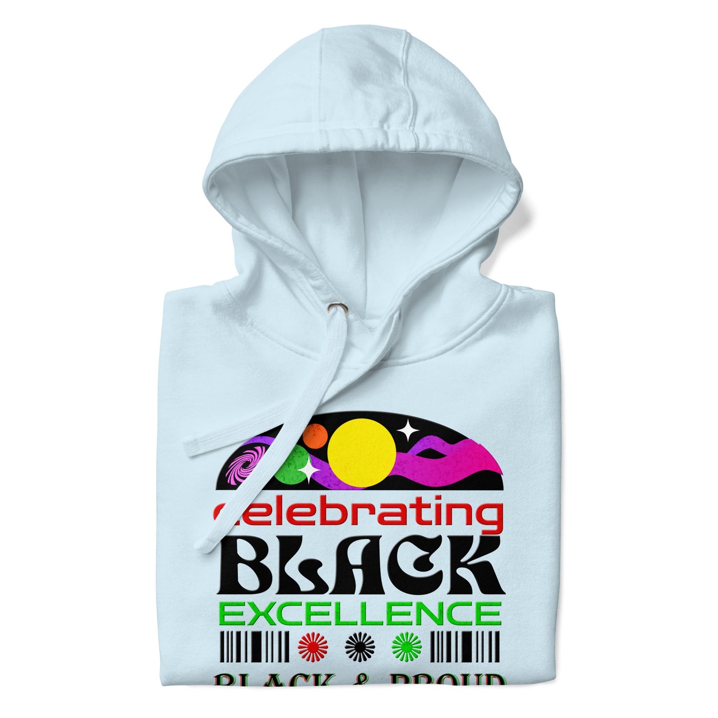 Black Excellence | Power, Pride, and Perseverance Premium Hoodie - Lil Guy Stuff