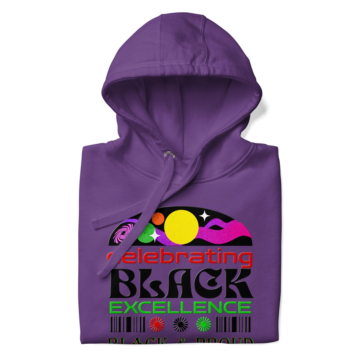Black Excellence | Power, Pride, and Perseverance Premium Hoodie - Lil Guy Stuff