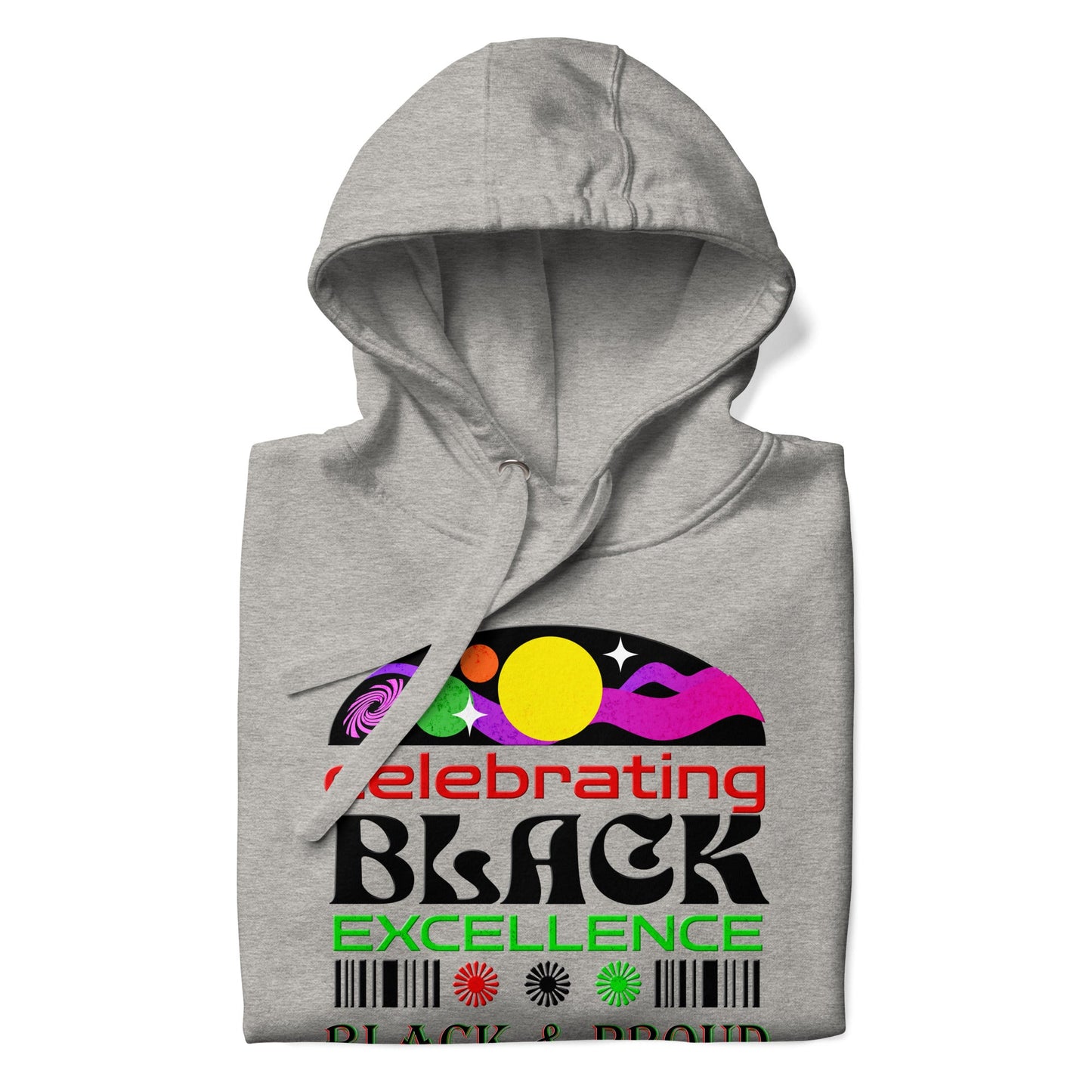 Black Excellence | Power, Pride, and Perseverance Premium Hoodie - Lil Guy Stuff