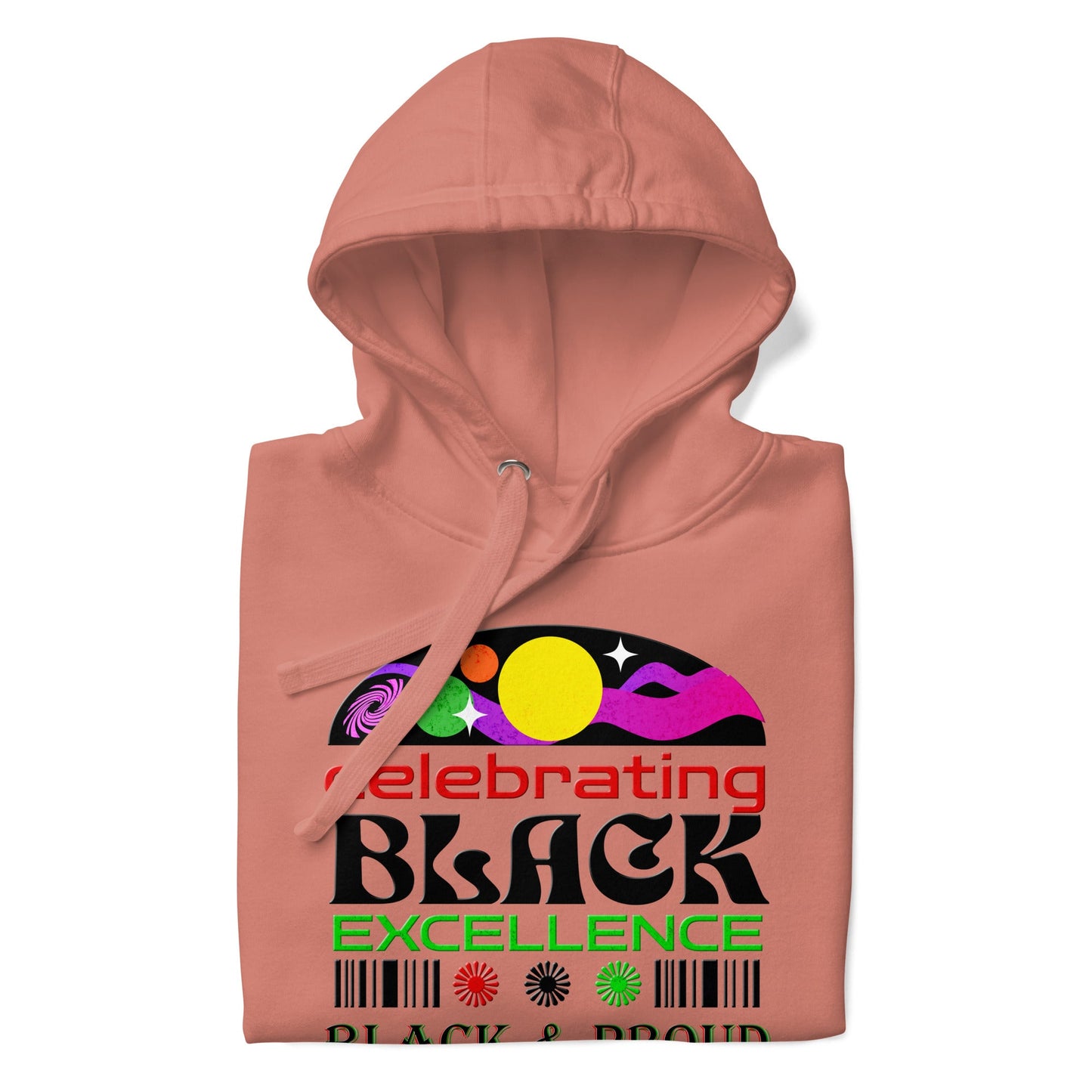 Black Excellence | Power, Pride, and Perseverance Premium Hoodie - Lil Guy Stuff