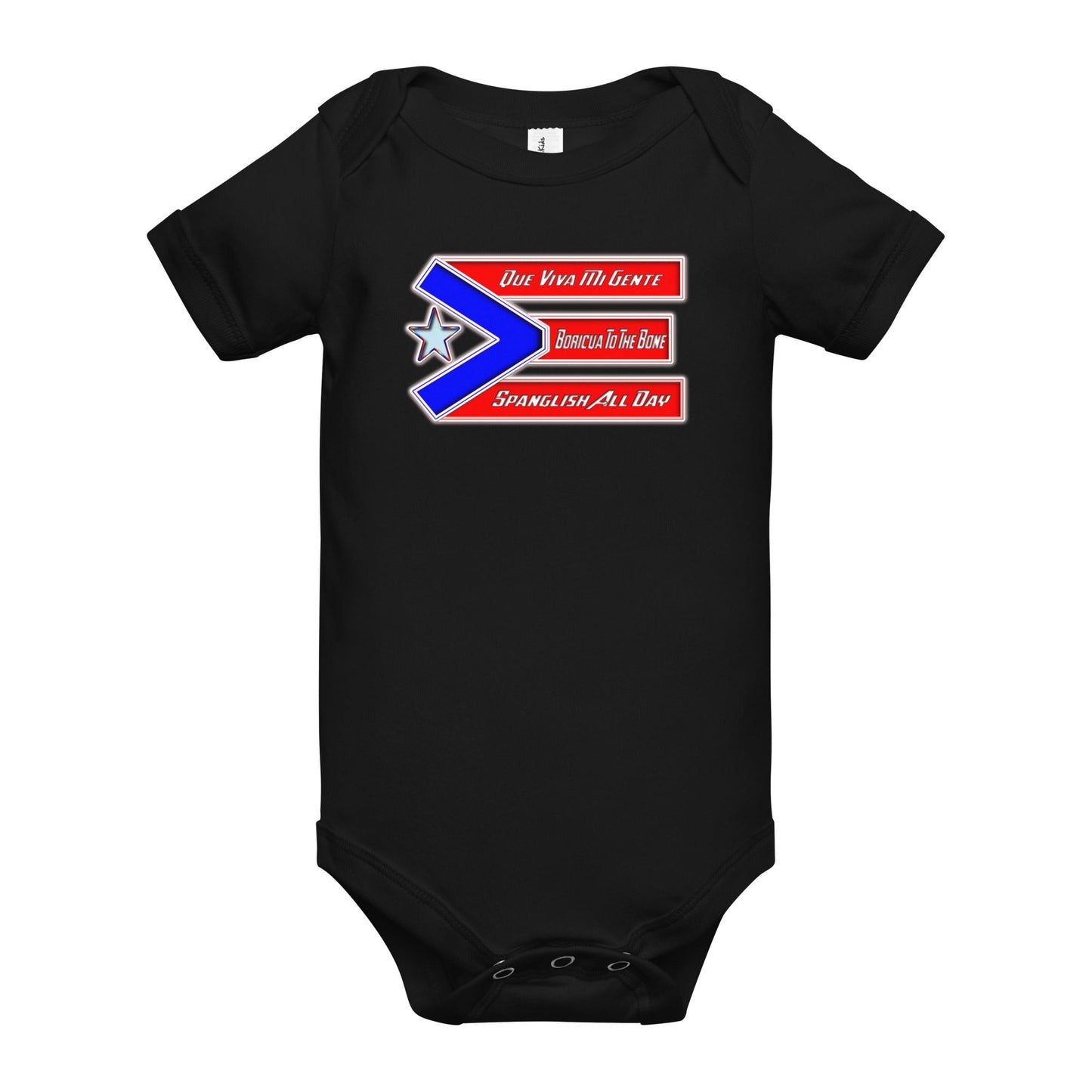 Boricua Baby | Puerto Rican Flag Onesie - Lil Guy Stuff