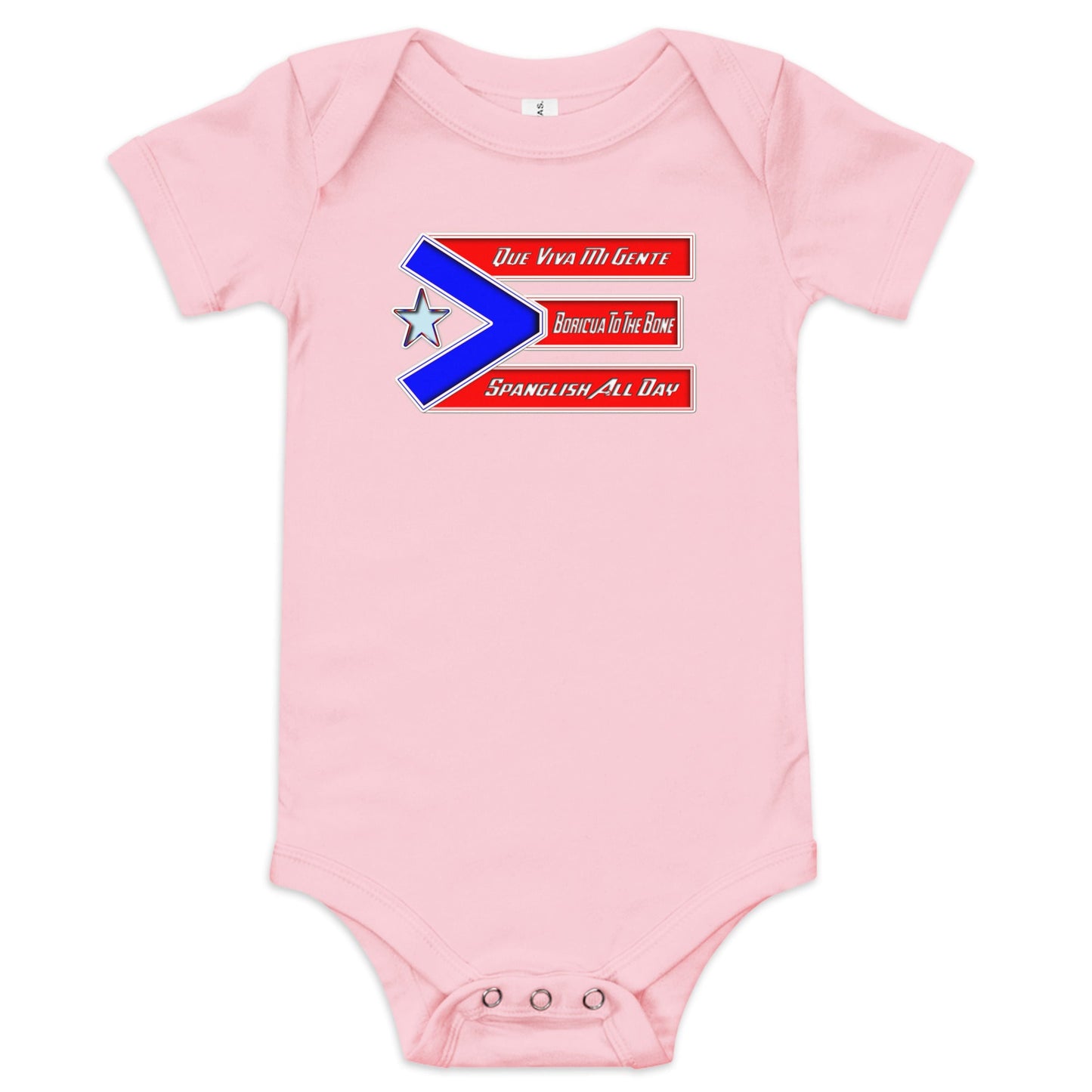 Boricua Baby | Puerto Rican Flag Onesie - Lil Guy Stuff