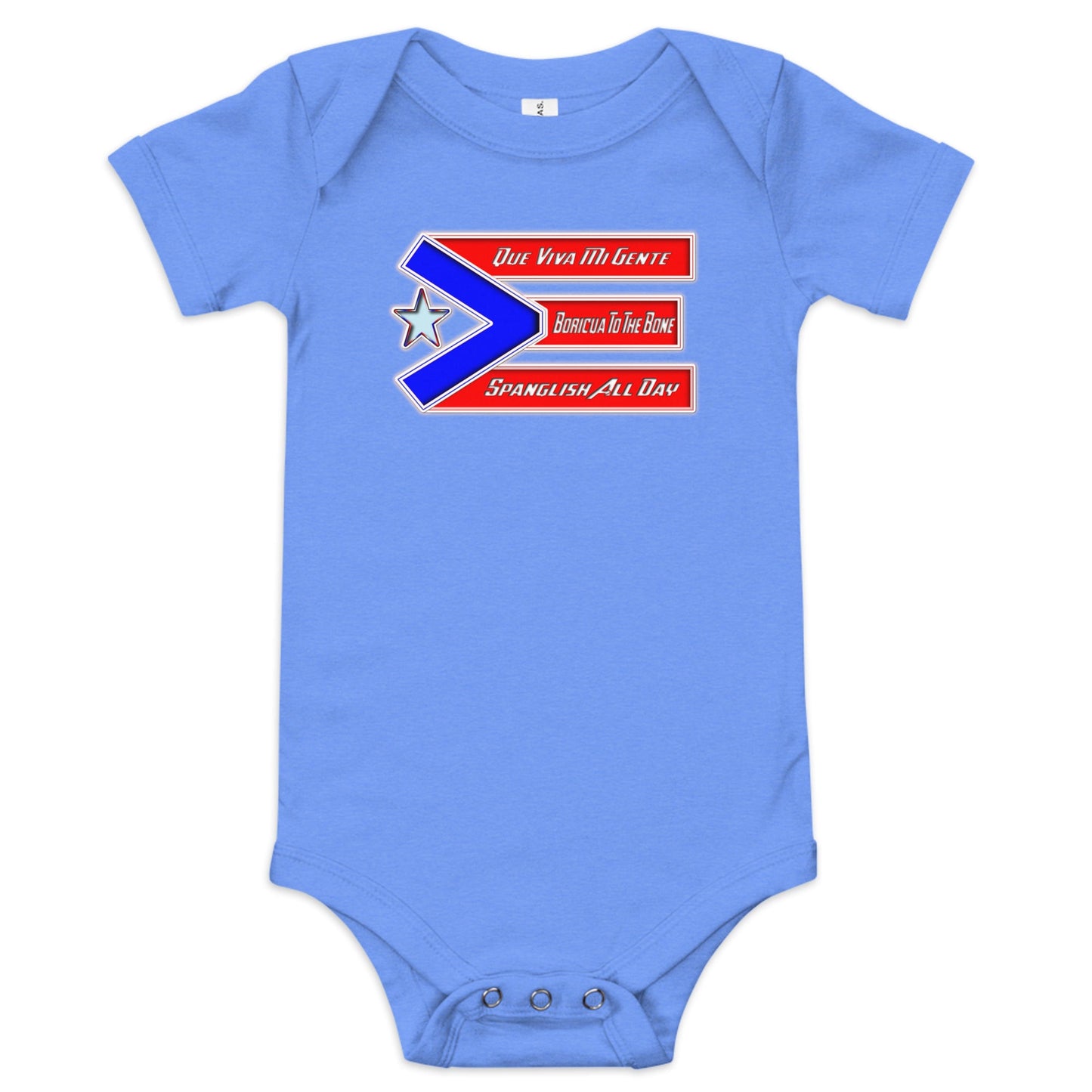 Boricua Baby | Puerto Rican Flag Onesie - Lil Guy Stuff