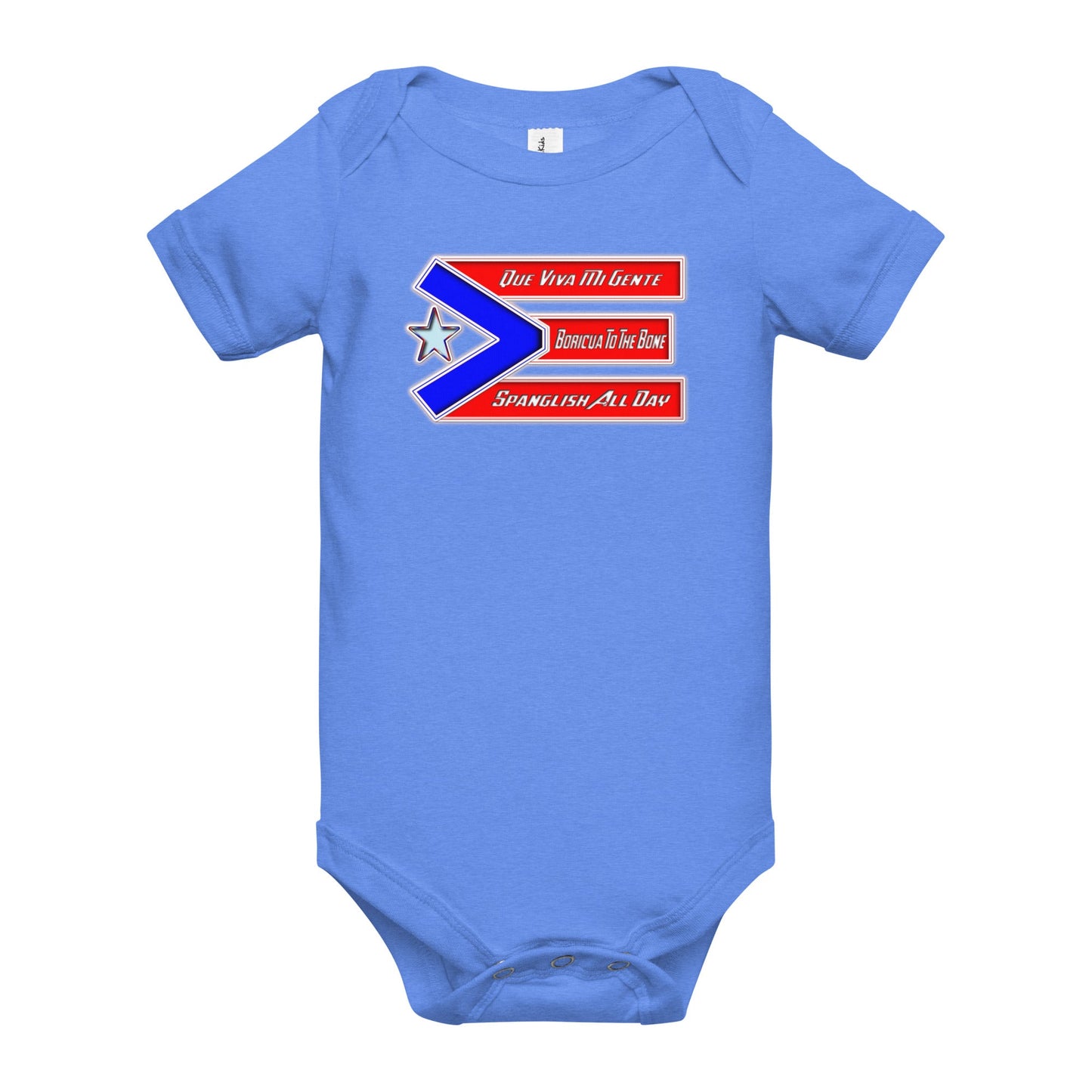 Boricua Baby | Puerto Rican Flag Onesie - Lil Guy Stuff