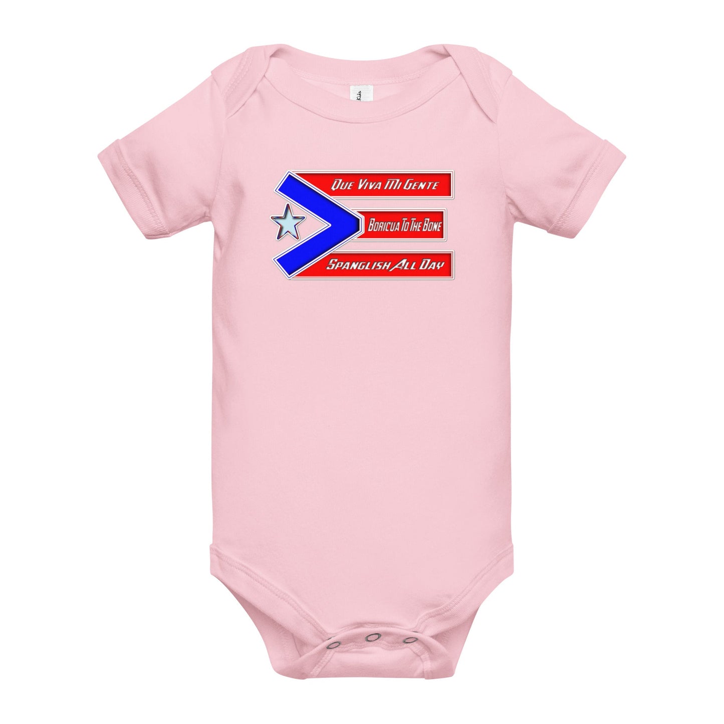 Boricua Baby | Puerto Rican Flag Onesie - Lil Guy Stuff