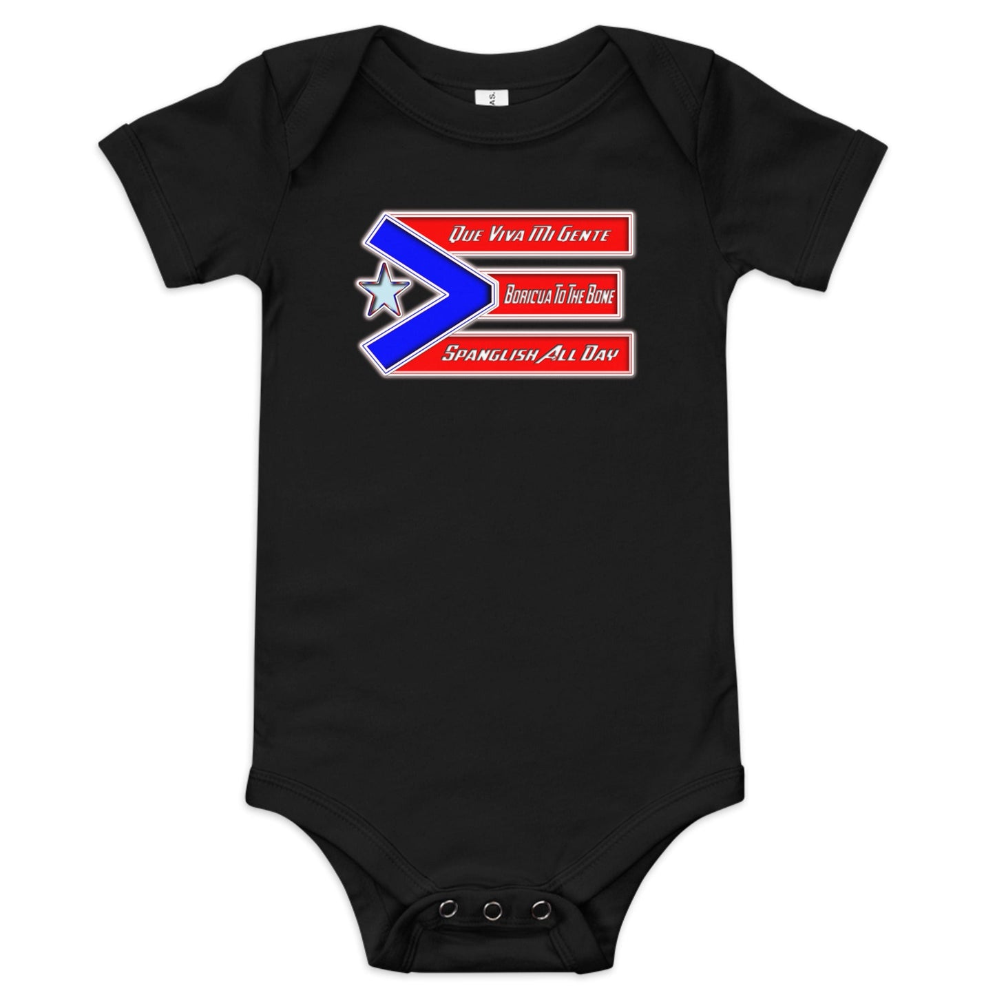 Boricua Baby | Puerto Rican Flag Onesie - Lil Guy Stuff