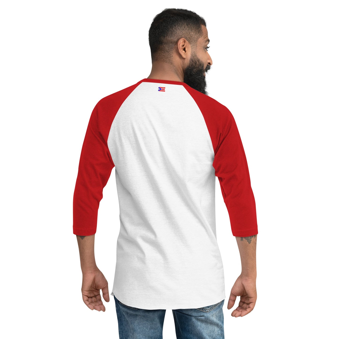 Puerto Rican Power | The Ultimate Puerto Rican Flag Raglan Tee - Lil Guy Stuff