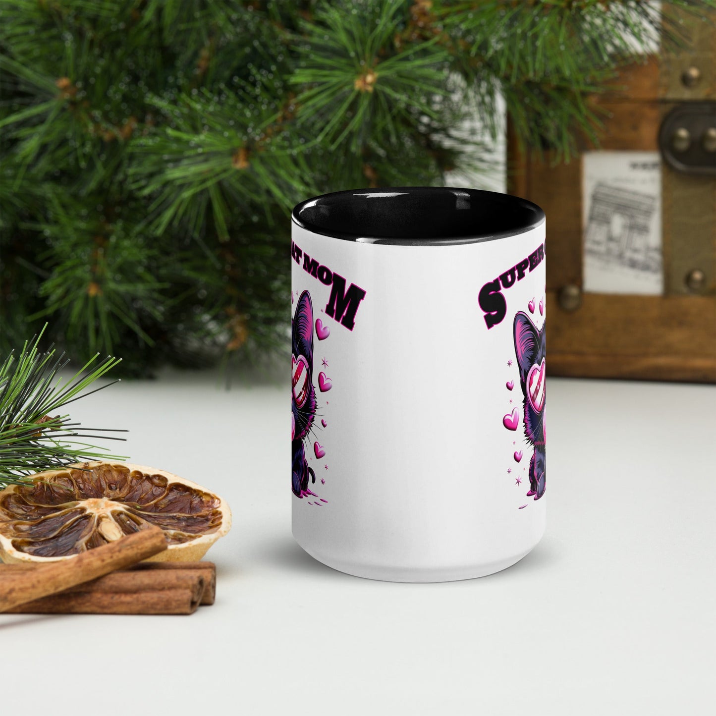 Purrfectly Proud Cat Mom | Vibrant Premium Mug - Lil Guy Stuff