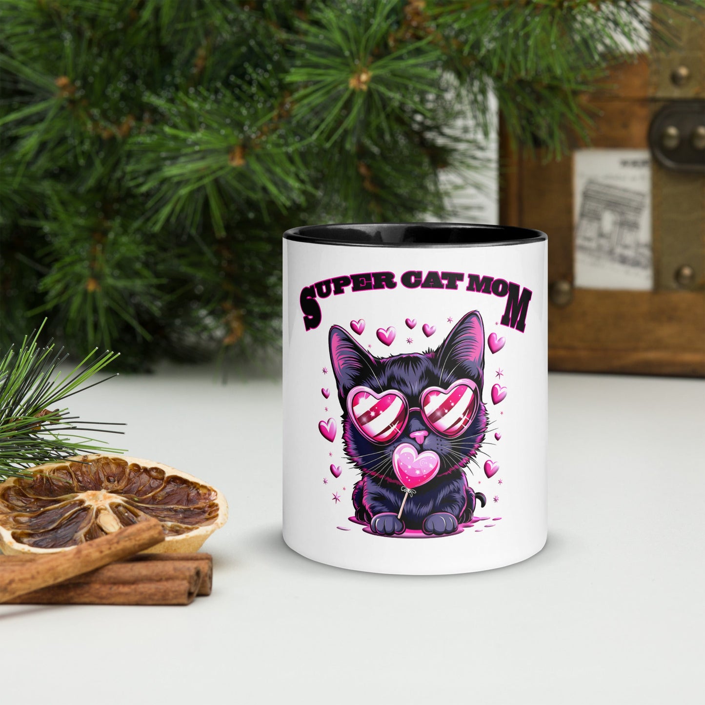 Purrfectly Proud Cat Mom | Vibrant Premium Mug - Lil Guy Stuff