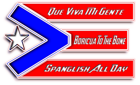 3D Puerto Rican Flag Sticker | A Bold Statement of Heritage & Pride - Lil Guy Stuff