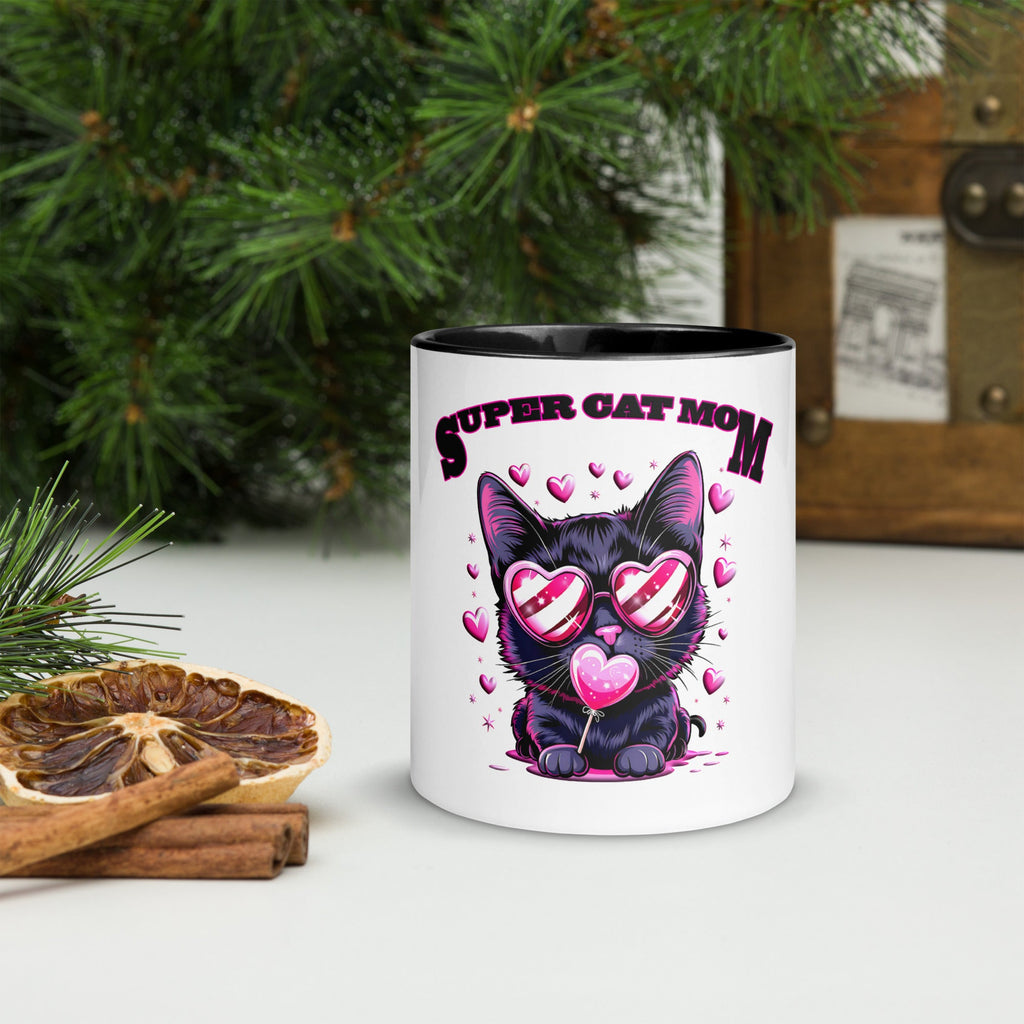 Purrfectly Proud Cat Mom | Vibrant Premium Mug - Lil Guy Stuff