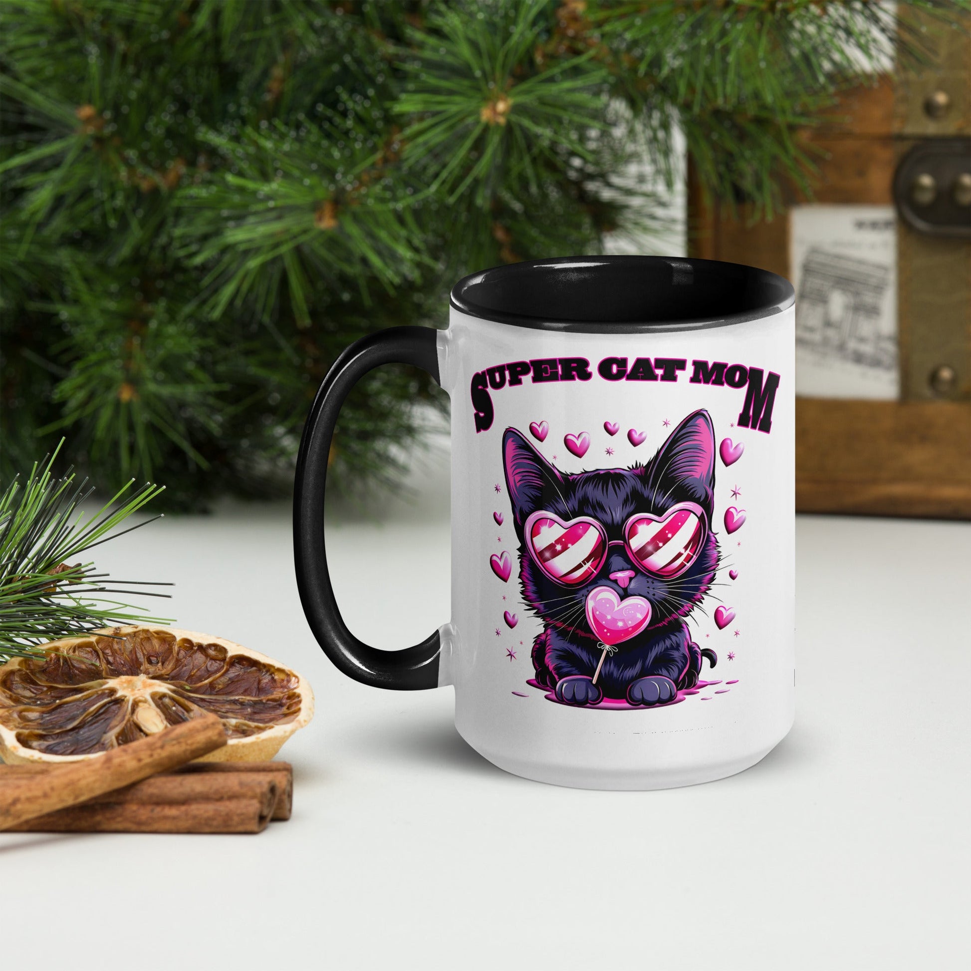 Purrfectly Proud Cat Mom | Vibrant Premium Mug - Lil Guy Stuff